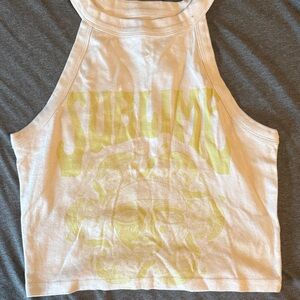 Sublime Graphic Halter Top